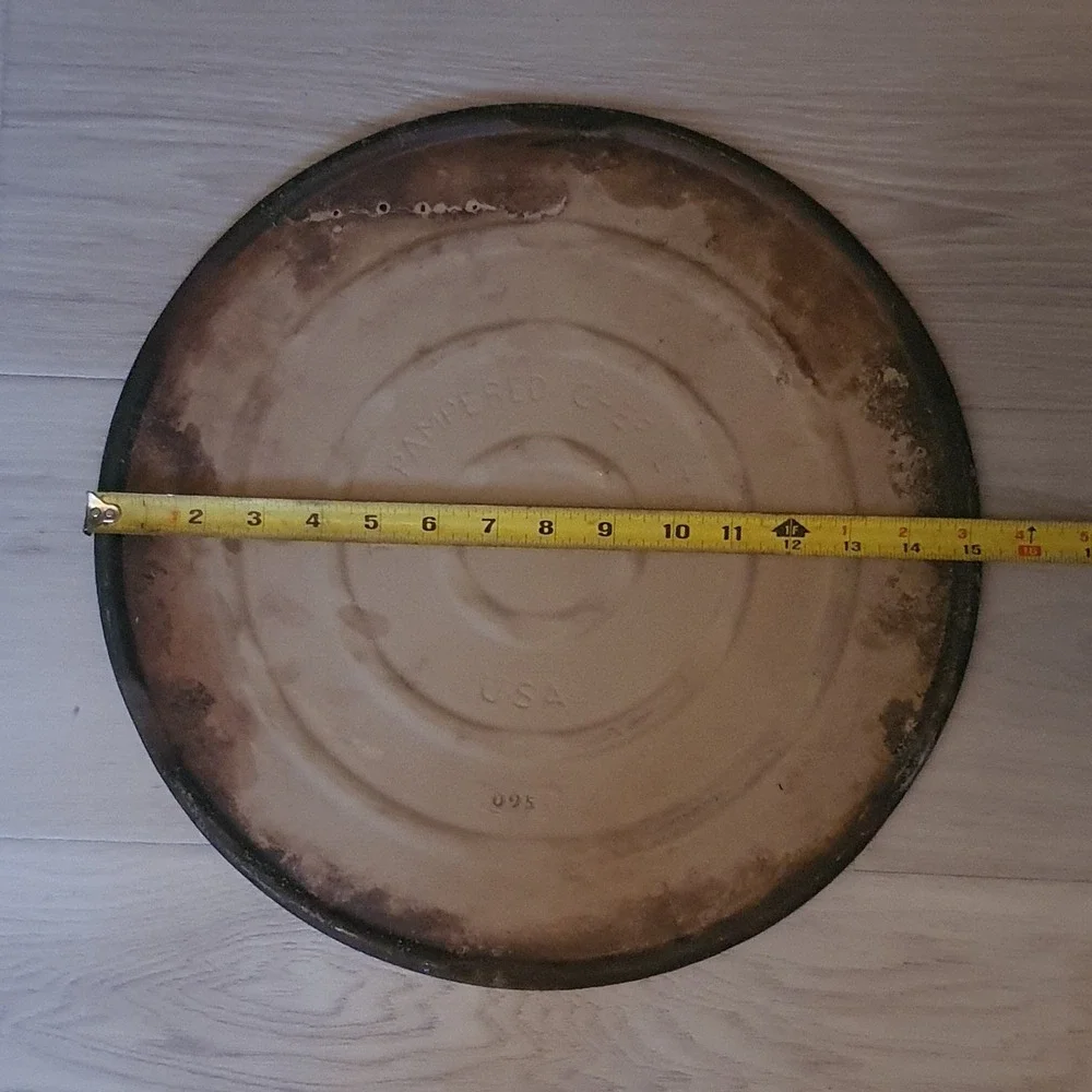 Pampered Chef 15 Inch Round Pizza Stone‎ 095 Family Heritage Collection USA